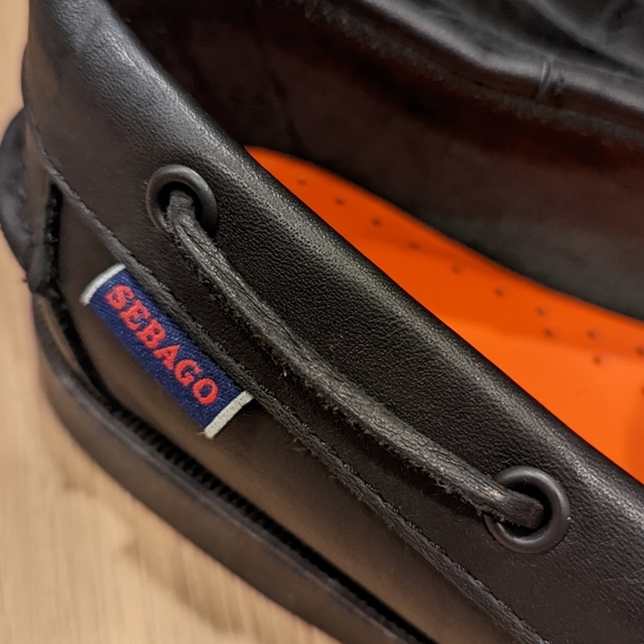 Black Sparkle Boat Shoes - Fisherman core - Picture 10 of 10